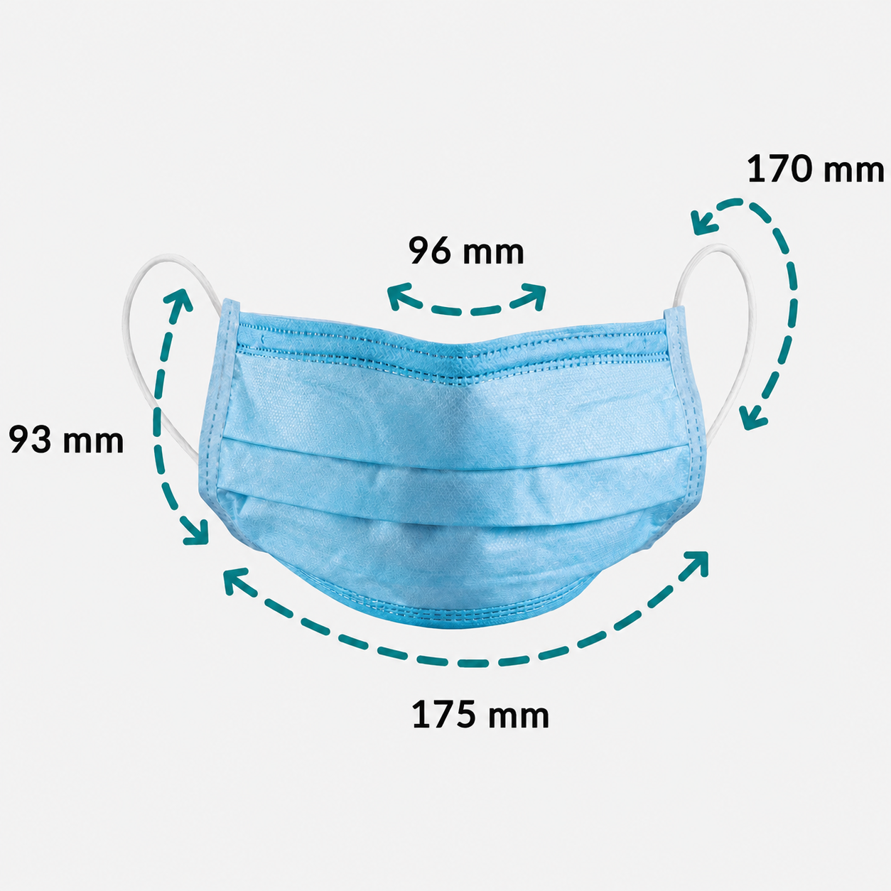 Surgical Face Mask Adult - 2000 units